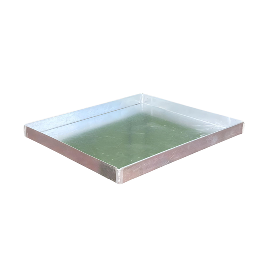 DRIP TRAY GALVINIZED 500 X 500 X 45MM