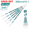 Bi-Metal Hacksaw 5pce Blade Set - THTKT57245