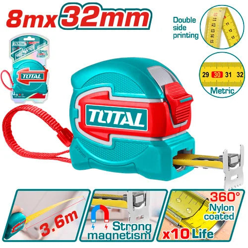 Total Measuring Tape 8x32mm -  TMT80832M = NEW