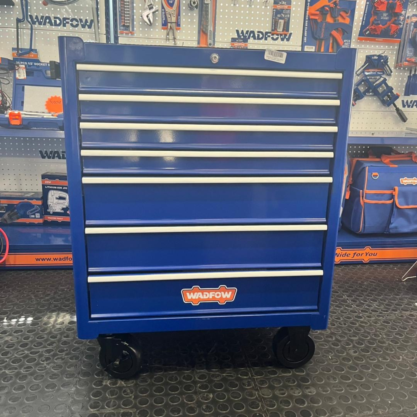 Wadfow 211 Piece tool chest set 7 drawer -WHS3211