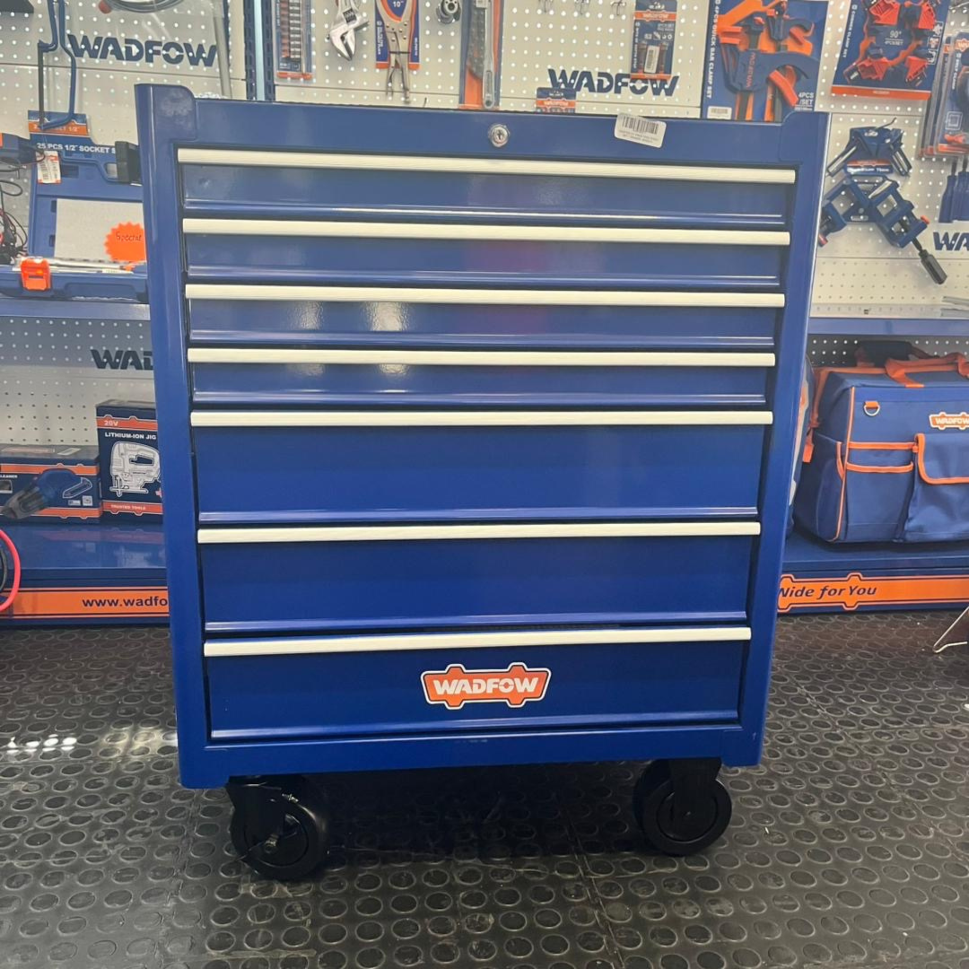 Wadfow 211 Piece tool chest set 7 drawer -WHS3211 – Wheelquip Tools