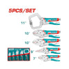 Total Plier Set Locking 5PC - TOS23091