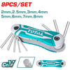 TOTAL 8PC HEX SET POCKET TYPE 2-8MM - THT1061826