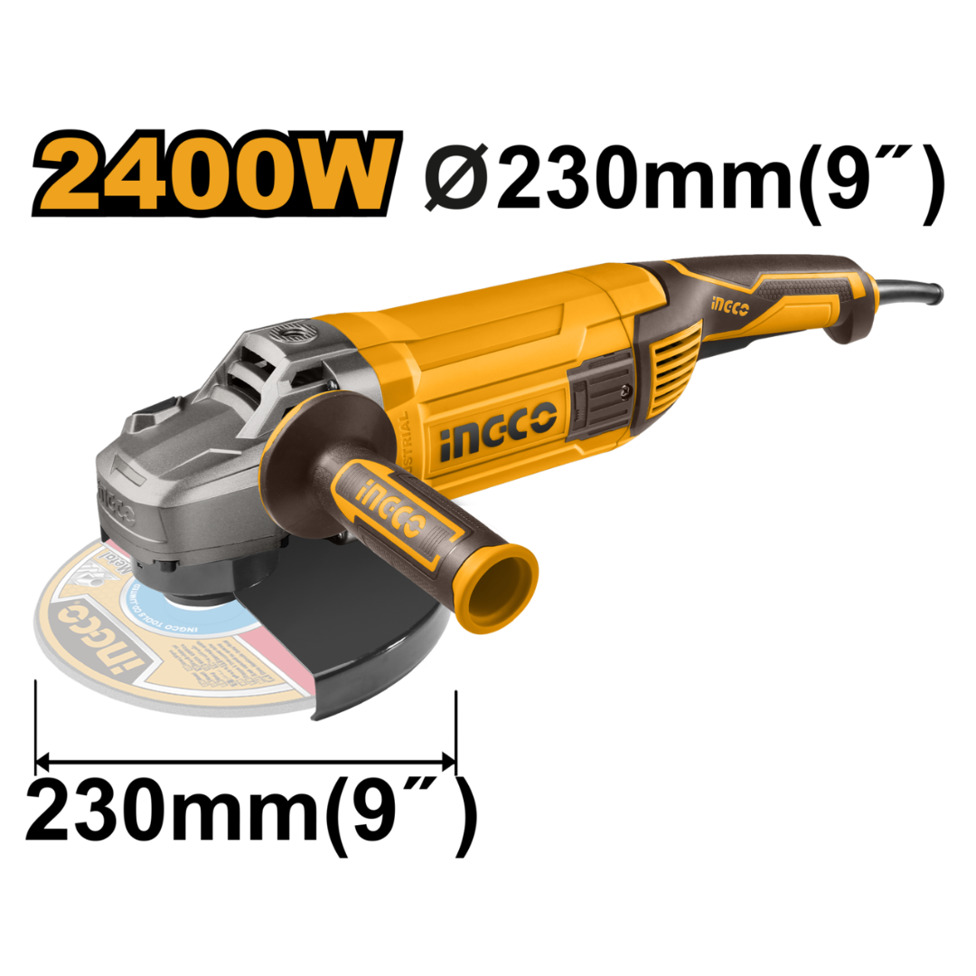 Ingco Angle Grinder 230mm - AG24008