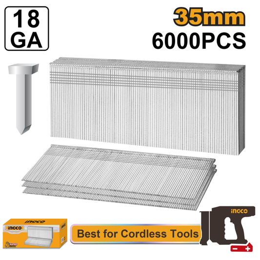 Ingco Brad Nail Brad 35mm 6000 Piece - ANA18356