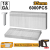 Ingco Brad Nail Brad 35mm 6000 Piece - ANA18356