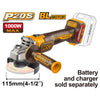 Ingco Lithium-Ion angle grinder 1000W 115mm (Bare) - CAGLI27153