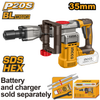 Ingco 20V Cordless demolition breaker - CDBLI20358