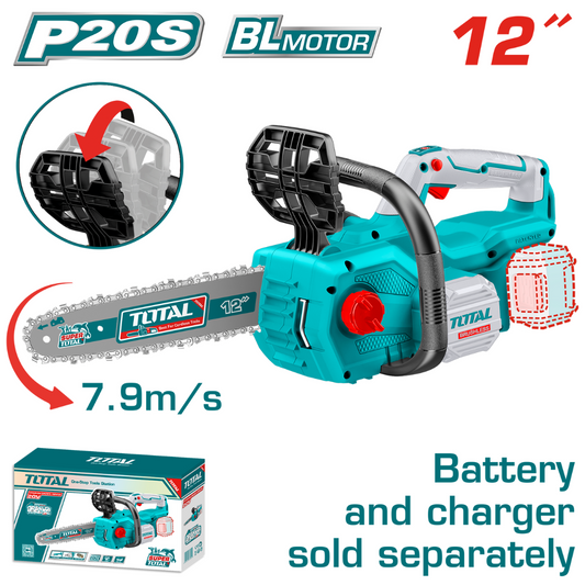 TOTAL 20V Chain Saw 12" B/L SOLO