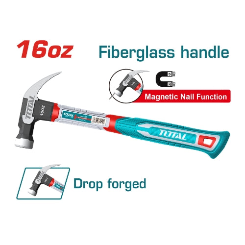 Total Hammer Claw 450G Fibre - THCH61016