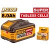 INGCO 20V Battery 8AH (Super Tabless cells) - FBLI2158