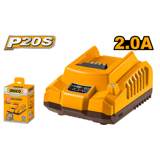Ingco 20V P20S Battery Charger 2A