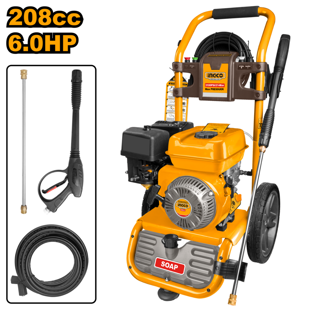 Ingco Gasoline Pressure  Washer 6HP - GHPW2003