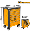 Ingco Roller cabinet 7 drawers empty -  HDTC01072