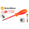 Ingco Screwdriver Insulated SL4 x 100mm - HISD814100