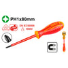 Ingco Insulated screwdriver PH1 x 80mm - HISD81PH180