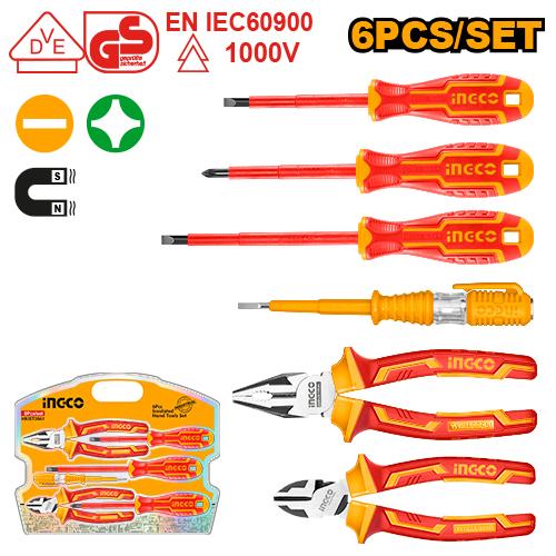 Ingco Insulated Handtools  Set 6pc - HKIST3061