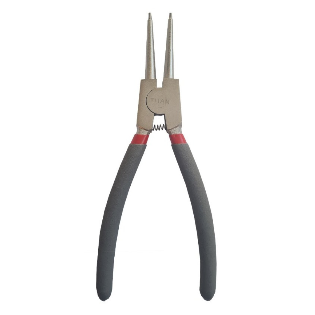 TITAN PLIERS CIRCLIP 200MM-EXTERNAL STRAIGHT