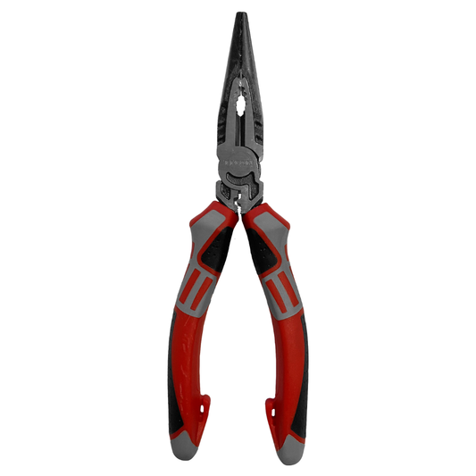 TITAN PLIERS LONG NOSE 200MM GRIP HANDLE