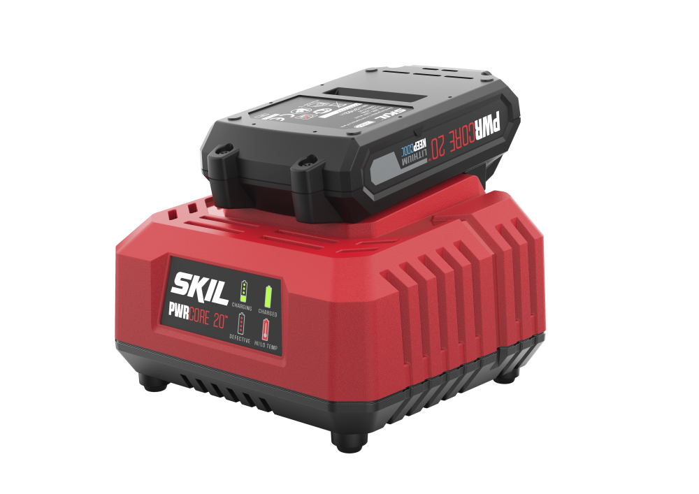 SKIL BATTERY ('20V MAX' 2.0AH 'KEEPCOOL™' LI-ION) AND CHARGER - 3116 AA