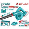TOTAL 20V Blower 600W B/L 2X2AH+Charger (KIT) – TABLI20682