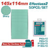 Total Abrasive Sanding Sheets 50PCS 145X114mm – TAC145115