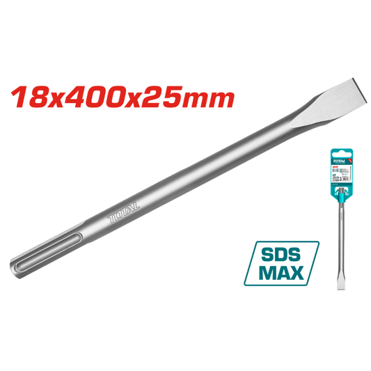 Total Chisel Sds Max 18X400 Flat – TAC15221821