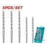 Total HSS Twist Drill Bits Set 5pcs