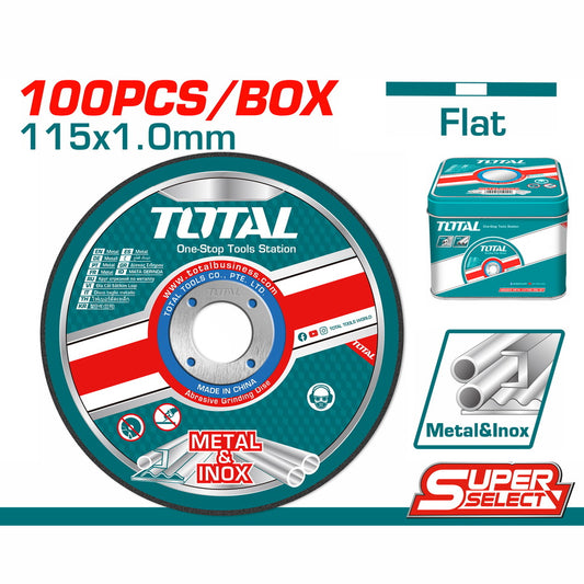 115mm Abrasive metal cutting disc set total 1.0mm  100PCS