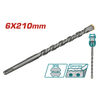 Total Drill Bit SDS Plus 6X210 – TAC310603