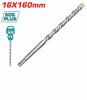 Total SDS Plus Hammer Drill Bit 14 X 210mm - TAC311401