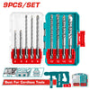 Total Drill Bit Set SDS Plus 6-16mm 9Pc - TACSDL30906