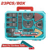 Total 20V Multi Tool Blade Set 23PCS/Box - TAKTMT2301