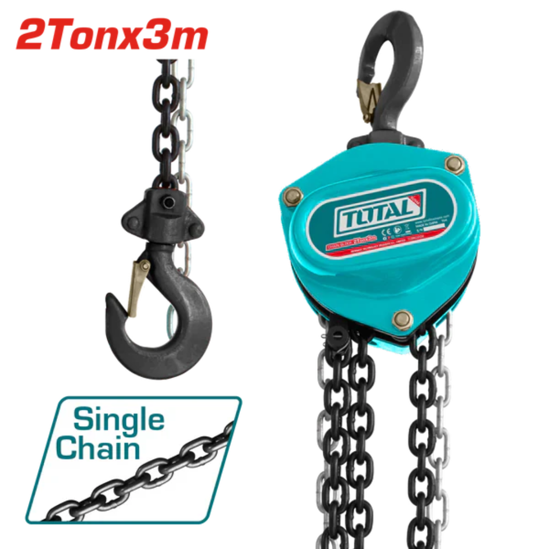 TOTAL Chain Block 2Tx3M Lift - TCBK0202