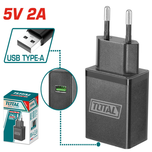 Total 220V 5V 2AH Usb – Charger – TCLI120502