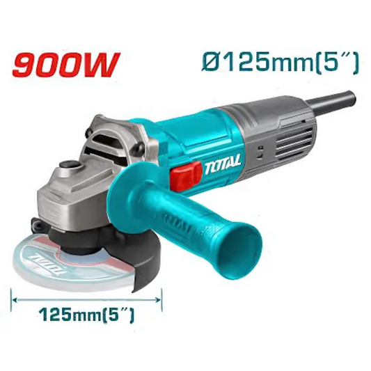 TOTAL 220V Angle Grinder 125mm X 900W – TG10912556*
