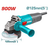 TOTAL 220V Angle Grinder 125mm X 900W – TG10912556