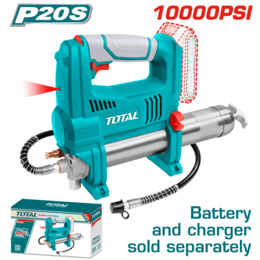 TOTAL 20V Grease Gun 10,000Psi (690Bar) SOLO – TGGLI2010