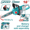 TOTAL 20V/40V Chain Saw 16″ SOLO – TGSLI40168