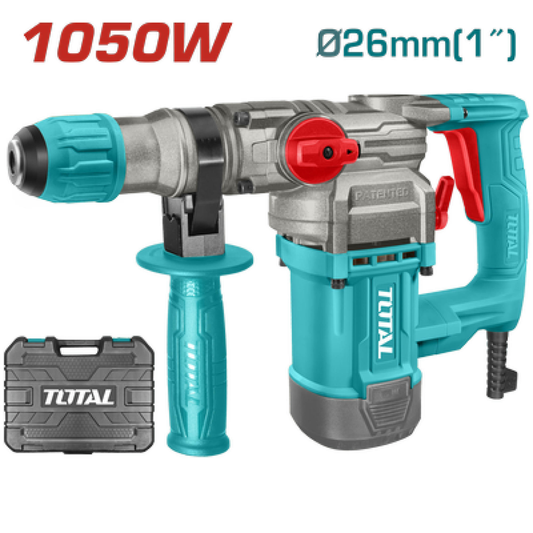 TOTAL 220V Rotary Hammer 1050W – TH110266