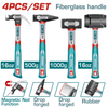 TOTAL Hammer Set 4Pc – THCH6004