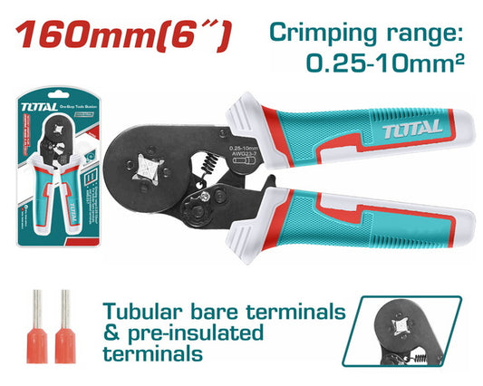 Total Plier Ratchet crimping 160mm - THCPG2510