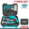 TOTAL 115 PCS DRILL TOOL SET - THKTHP1152