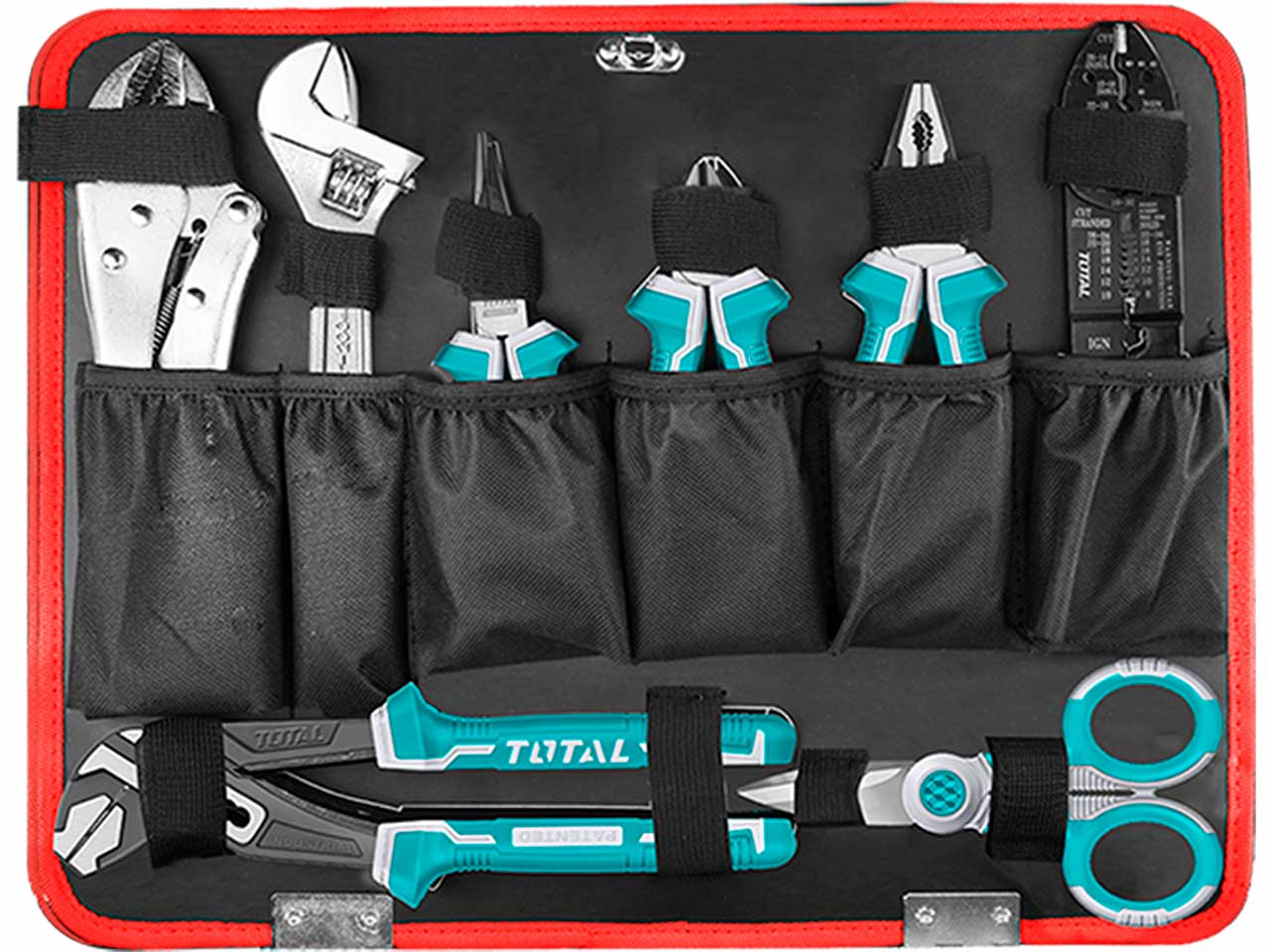 TOTAL Tool Set Trolley/Chest 147Pc 1/2-1/4 – THKTHP21476