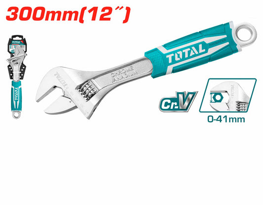 TOTAL 300MM/12" ADJUSTABLE WRENCH RUBBER