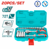 Total Socket Set 1/4 4.4-14mm 20Pc – THT141201