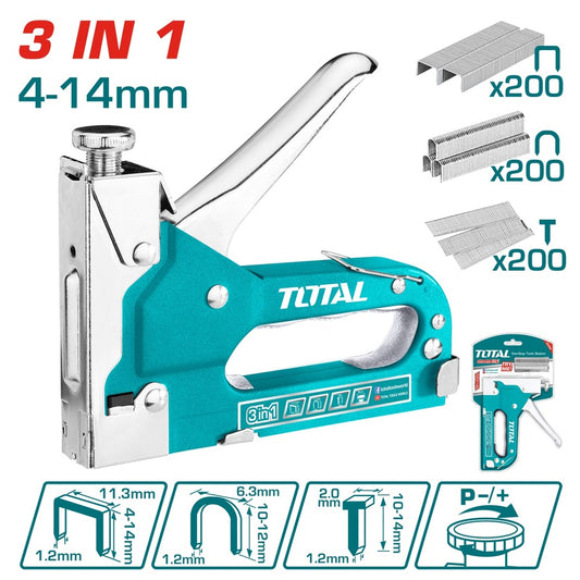 Total Staple Gun 3 In 1