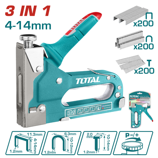 Total Staple Gun 3 In 1 - THT31143