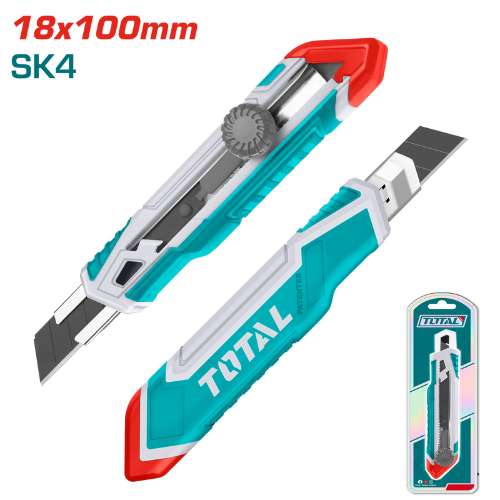 TOTAL SNAP OFF BLADE KNIFE ECO 18MMX100MM