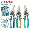 Total Plier Tinsnip 250mm 3Pc Set - THT520106K